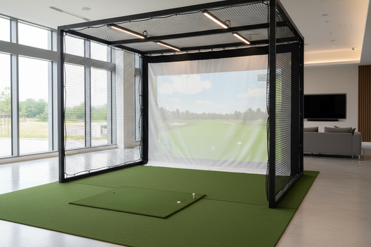 Golf simulator Enclosure